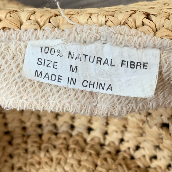 Crochet raffia Sun hat - Picture 9 of 10